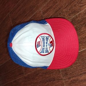 Vintage Reynolds Dixie Baseball Boys & Majors Mesh Trucker Snapback Hat L-XL